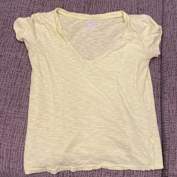 neon yellow v neck ⚡️ - Picture 1 of 3